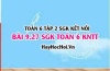 Bài 9.27 SGK Toán 6 tập 2 Kết nối tri thức